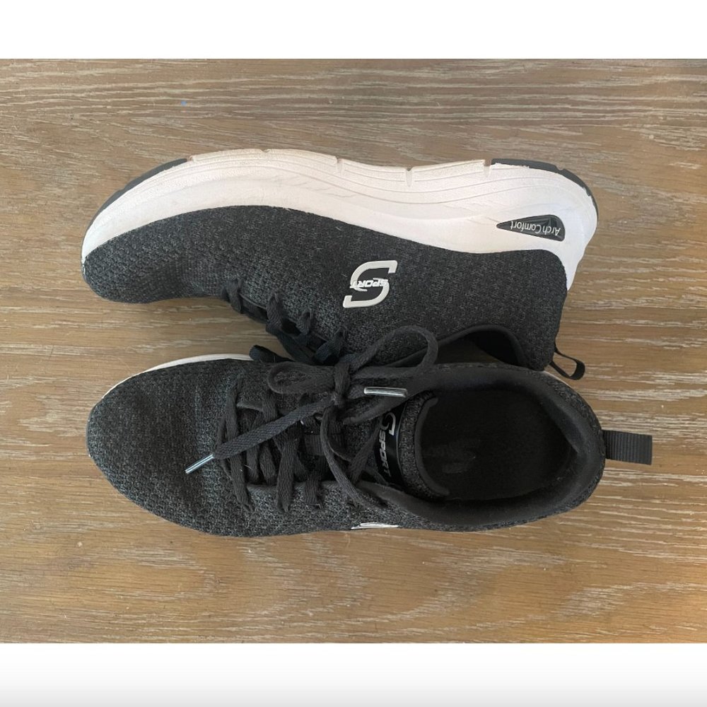 S Sport by Skechers Women's Arch Comfort Athletic Running Sneaker